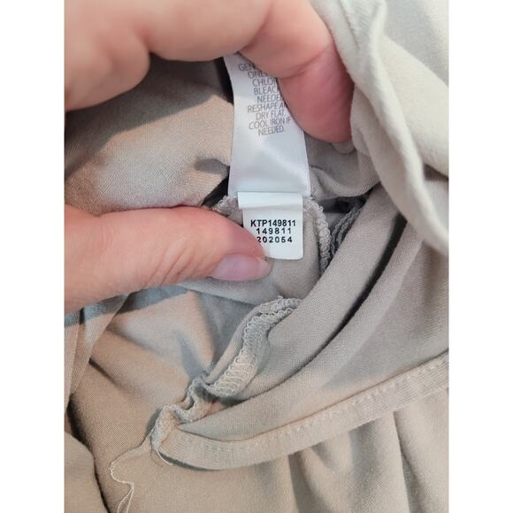 J. Jill Wearever Collection Tunic Top – XS – Taupe –3/4 Sleeve – High-Low Hem - Picture 7 of 11